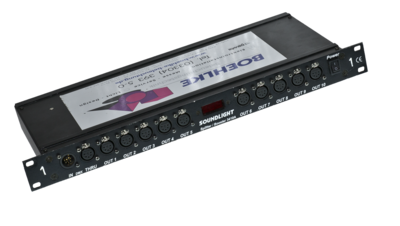 DMX Splitter / Booster 10 fach