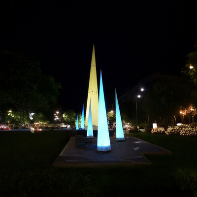 Lichtkegel 24,00 Meter